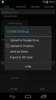 DynamicG Dropbox Plugin android App screenshot 3