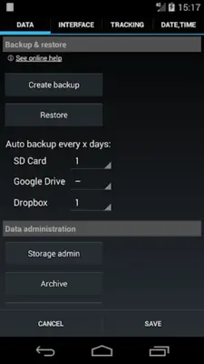 DynamicG Dropbox Plugin android App screenshot 4